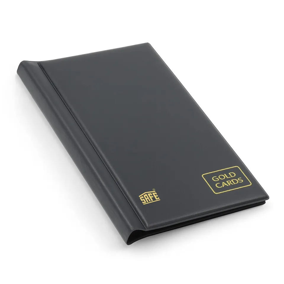 Safe 811 Pocket Album Gold Cards album 72 carte oro