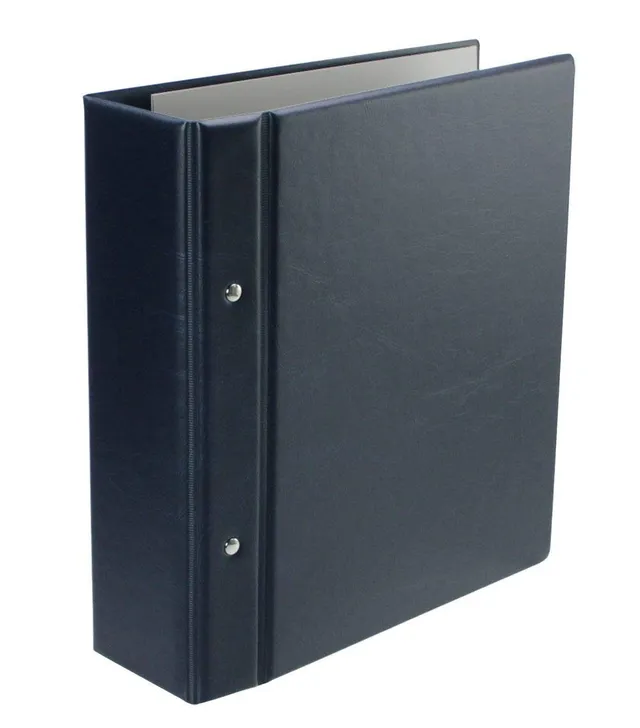 SAFE 7890 Compact album monete blu 4 anelli senza fogli