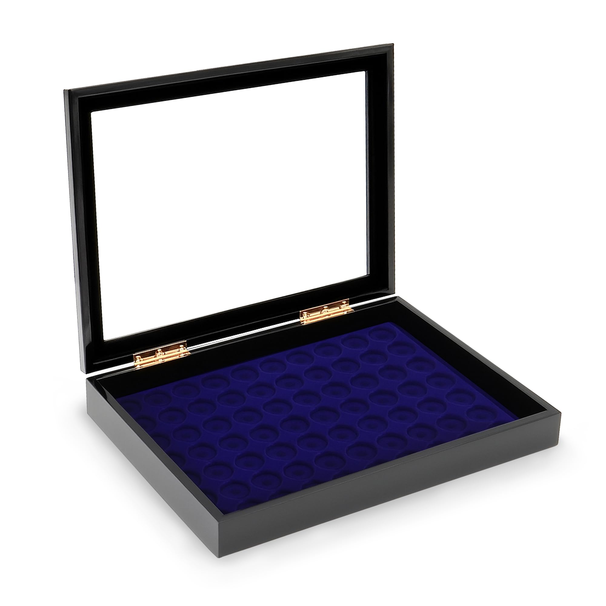 Safe Vitrinen 5925 vetrina capsule 60 posti legno nero 375x260 mm