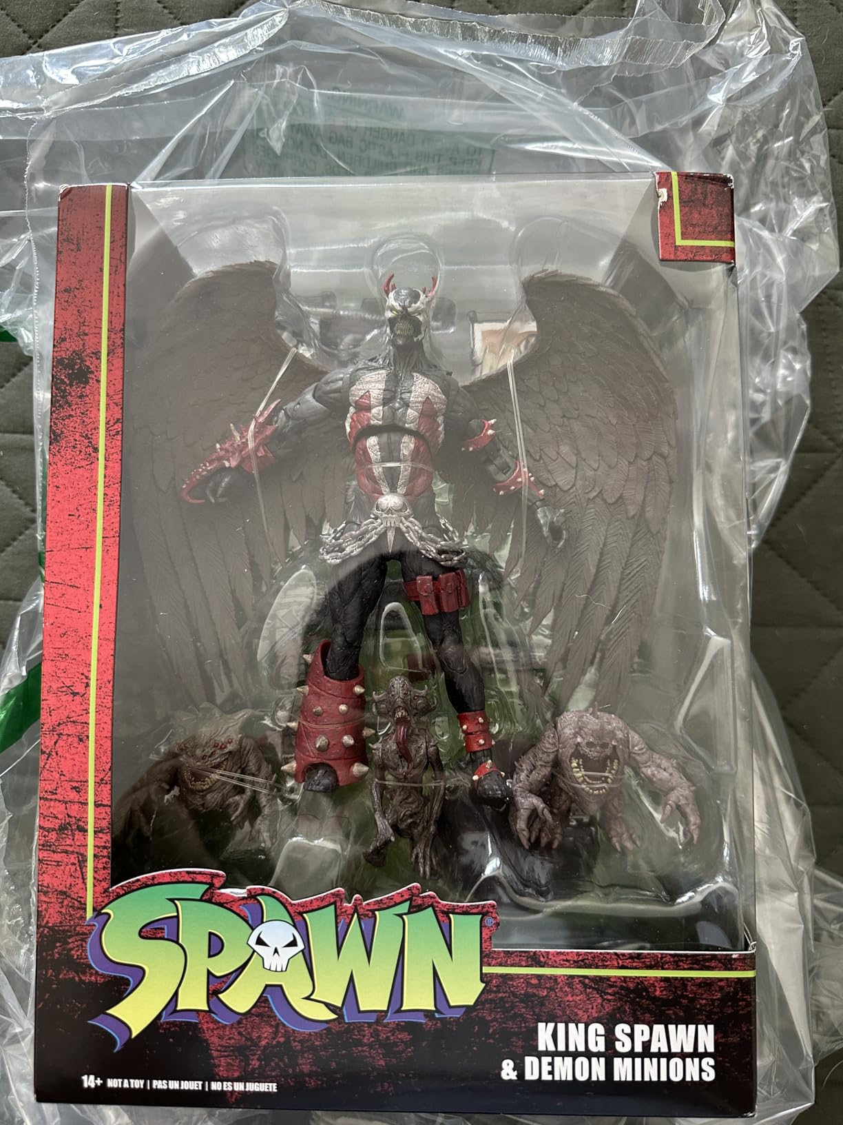McFarlane Spawn King Spawn Megafig 30 cm con Ali
