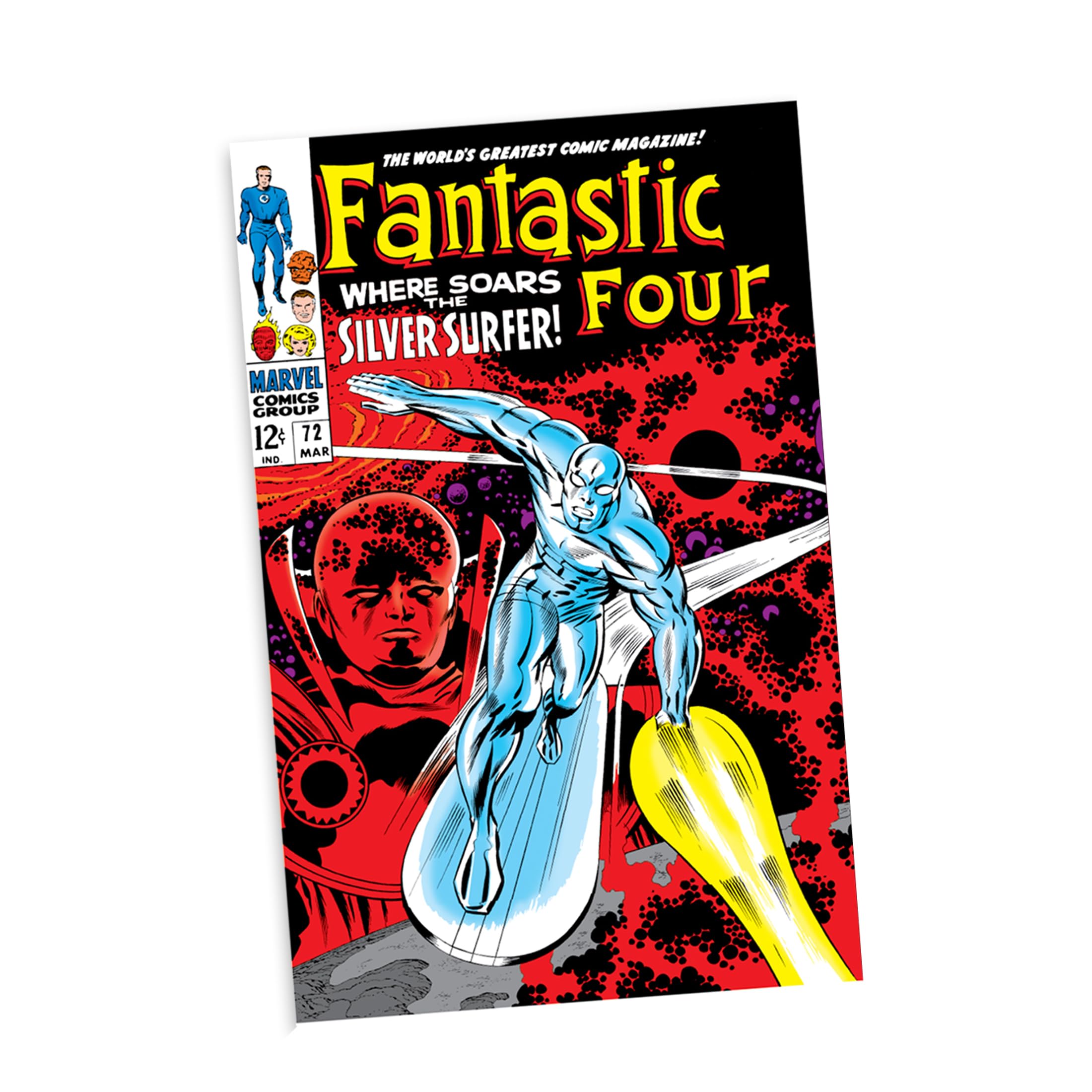McFarlane Marvel Silver Surfer 1:6 statua Fantastic Four #72