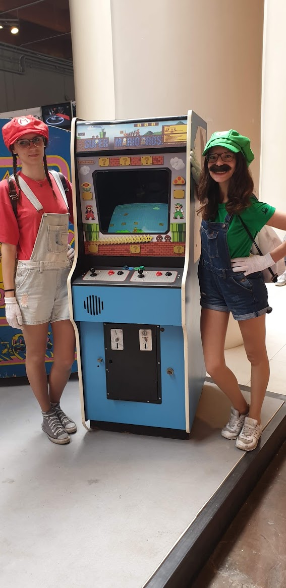 Arcade Story Arcade Super Mario Bros. cabinato arcade anni 80