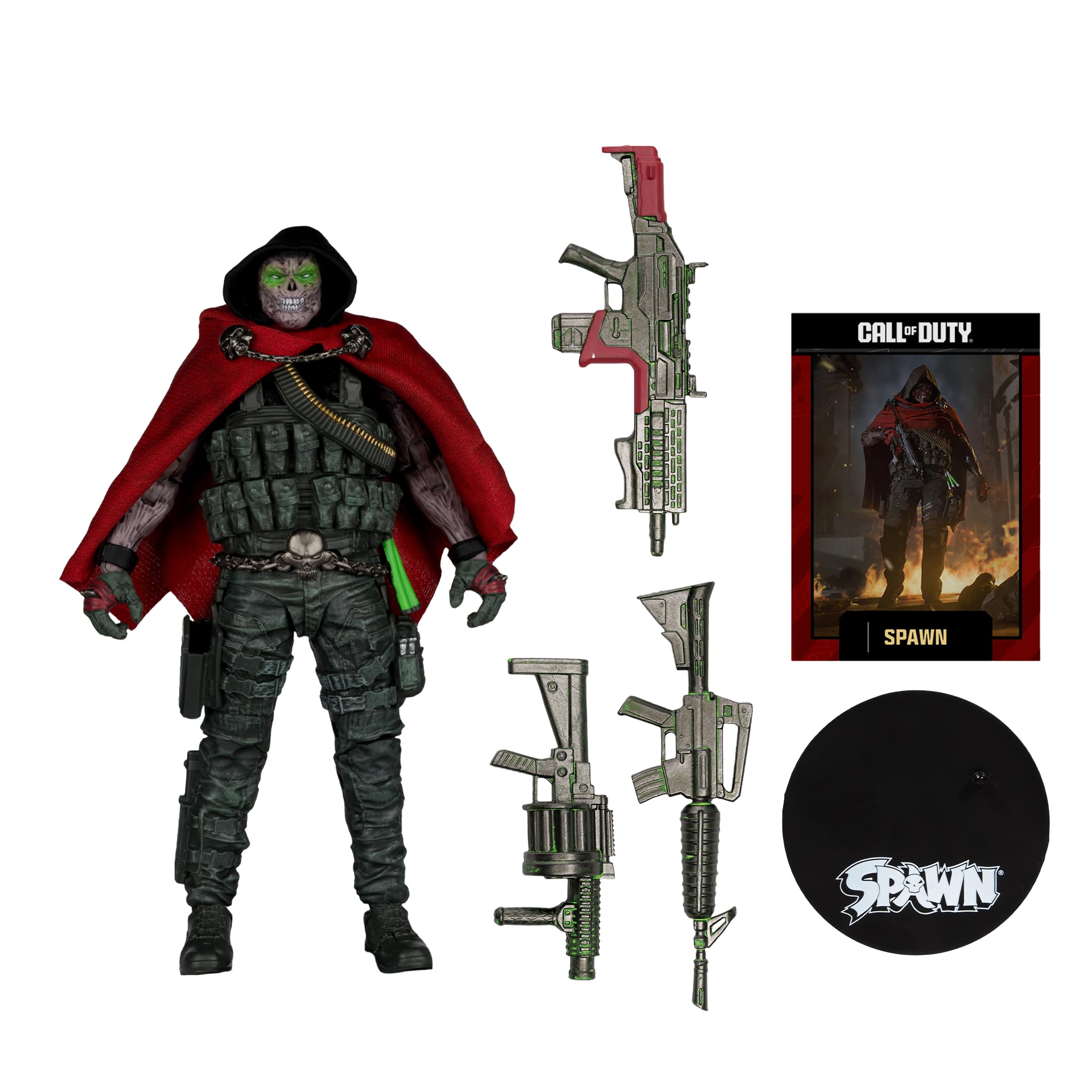 McFarlane Call of Duty action figure Burned Spawn 18 cm