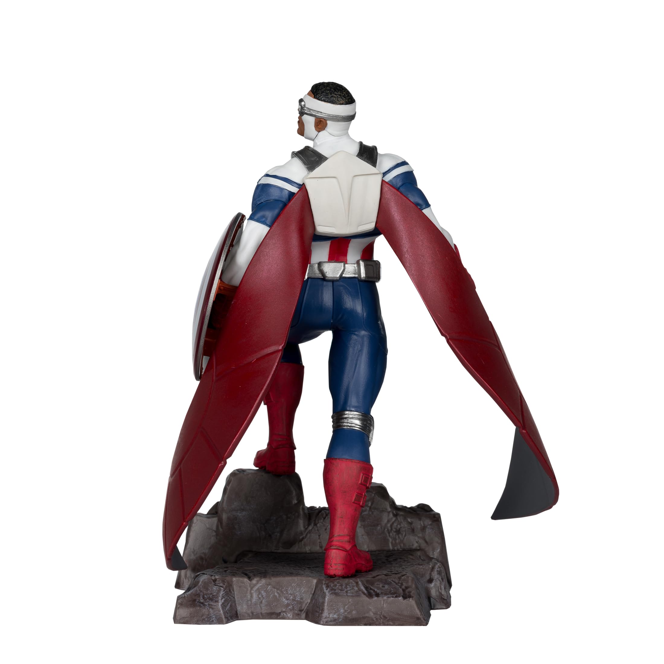 McFarlane Marvel Captain America #1 statua 1:10 con scena