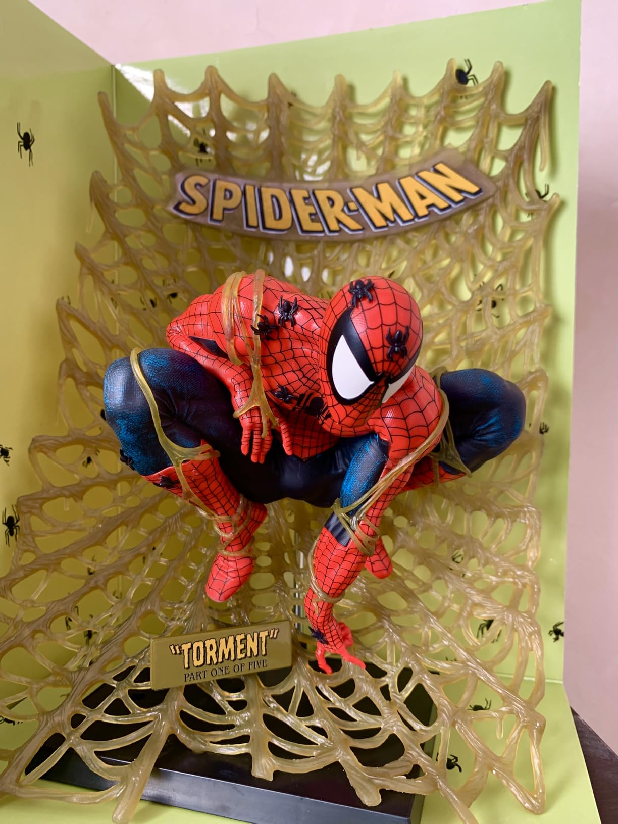 McFarlane Marvel Spider-Man #1 Gold Edition statua PVC 15 cm