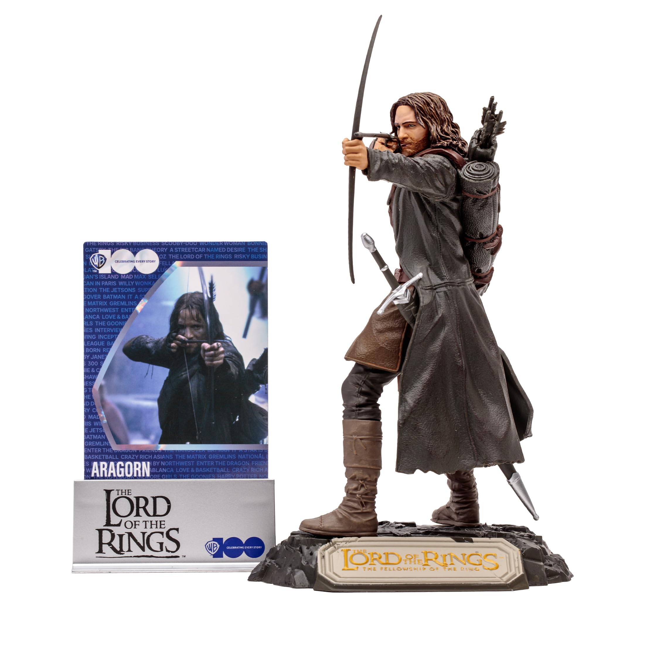 McFarlane Movie Maniacs Aragorn LOTR figure 15,2 cm WB100