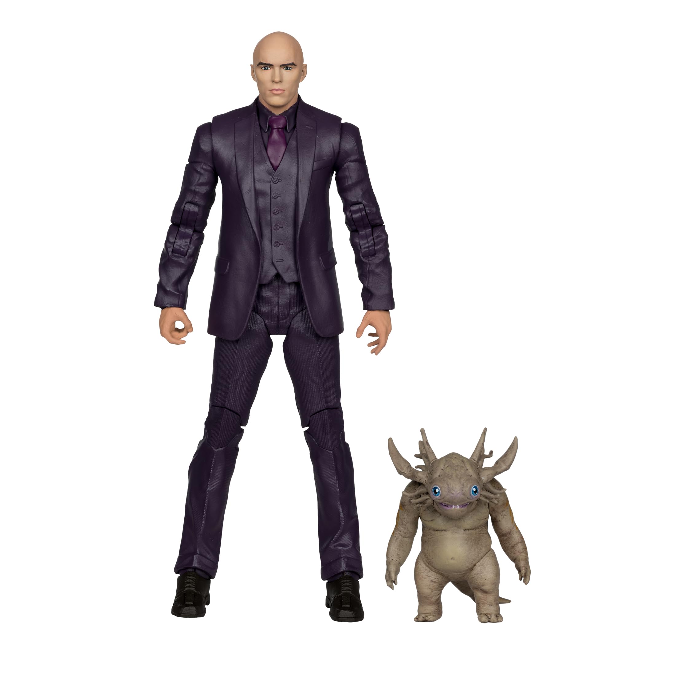 McFarlane DC Multiverse Lex Luthor action figure Baby Kaiju