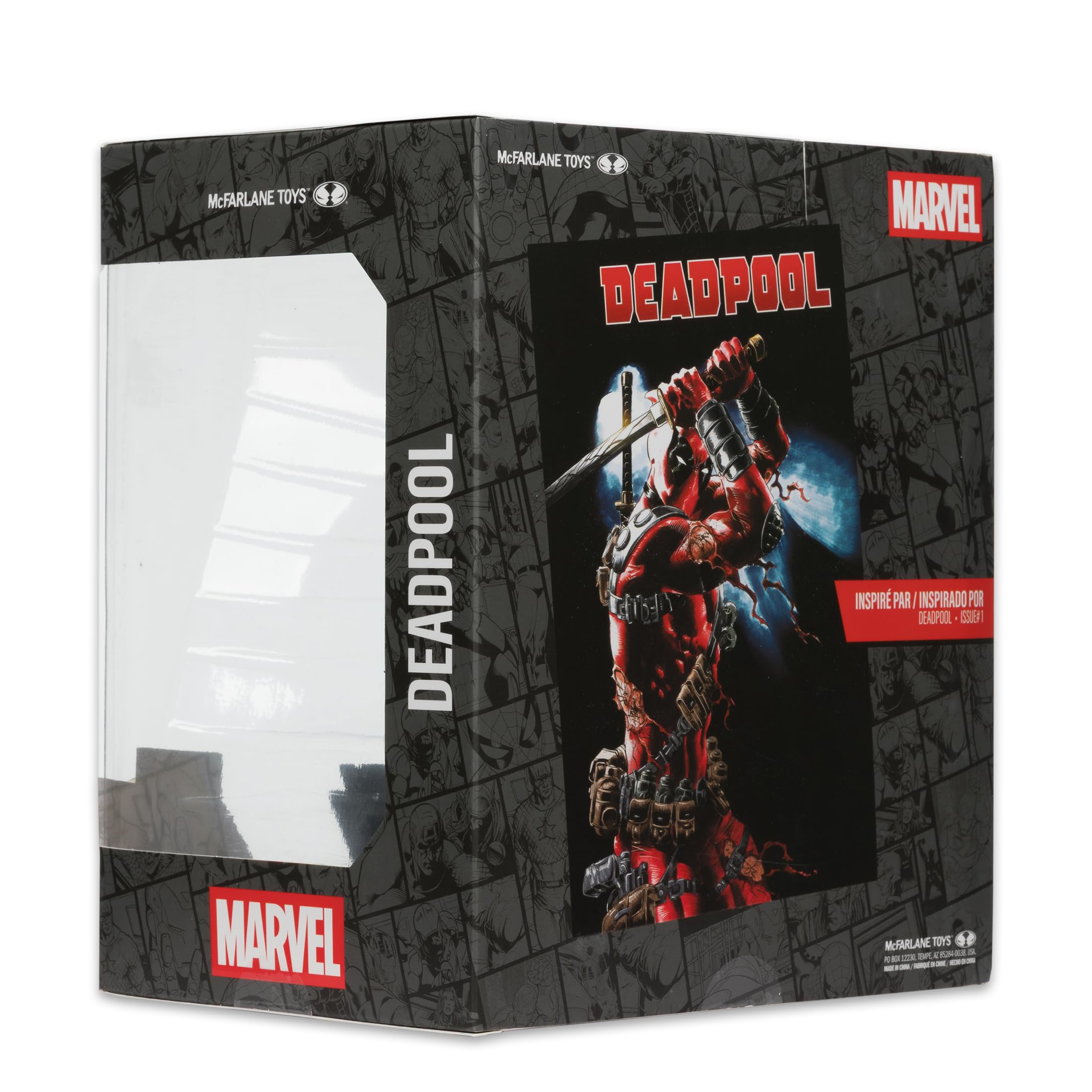 McFarlane Marvel Deadpool 1:10 statua con scena Deadpool #1