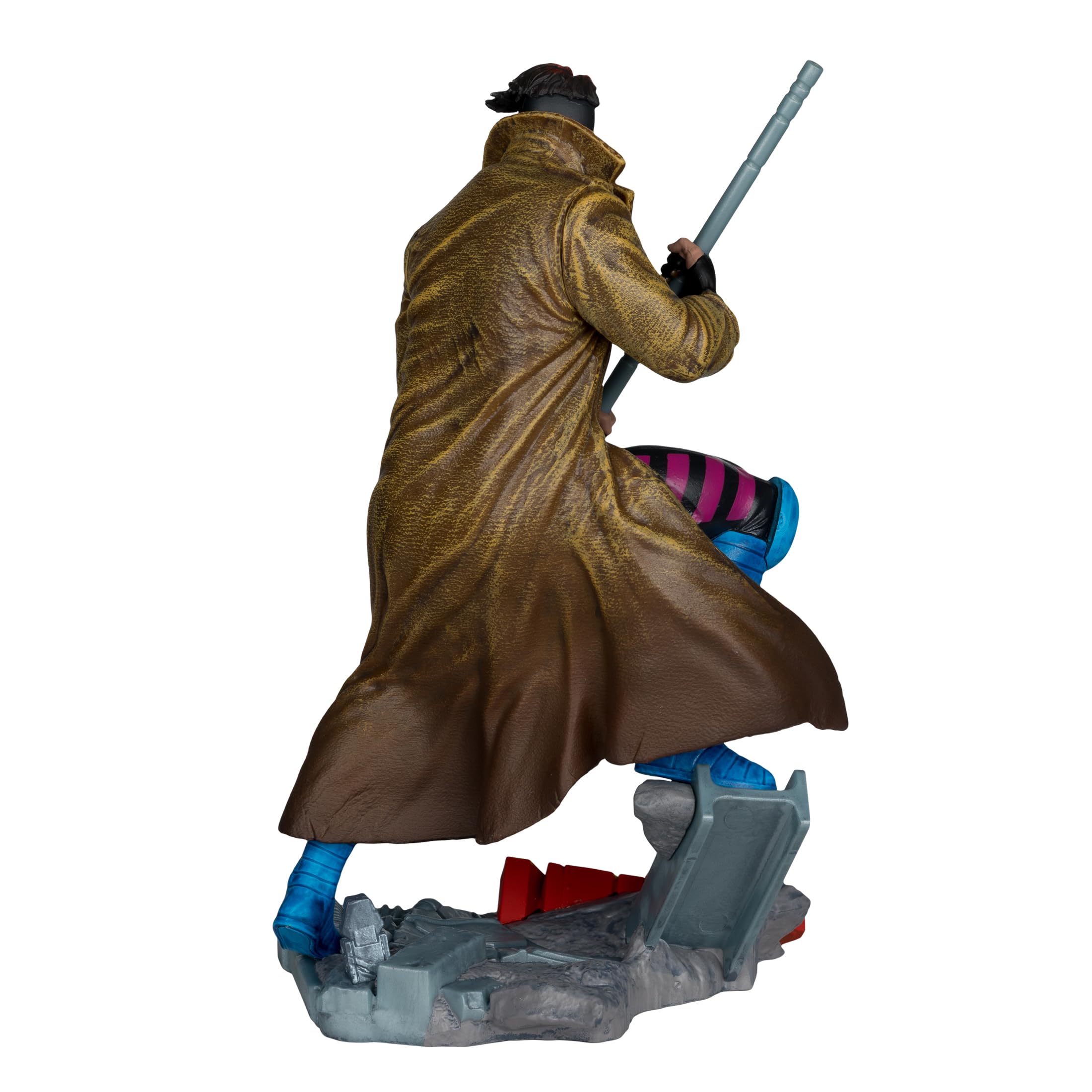 McFarlane Marvel Gambit statua 1:10 scena X-Men #1 con base