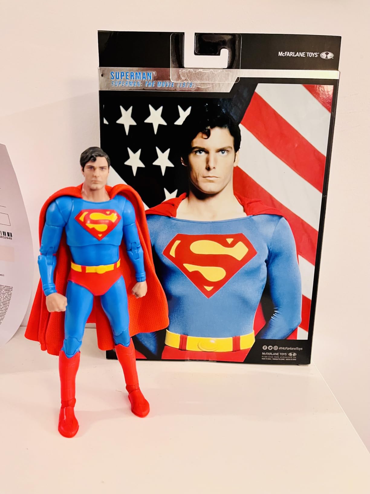 McFarlane DC Multiverse Superman 1978 action figure 17,8cm
