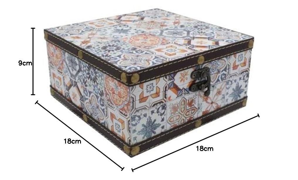 Safe Scrigno Tesoro Legno Moresco 18,5 cm Nozze