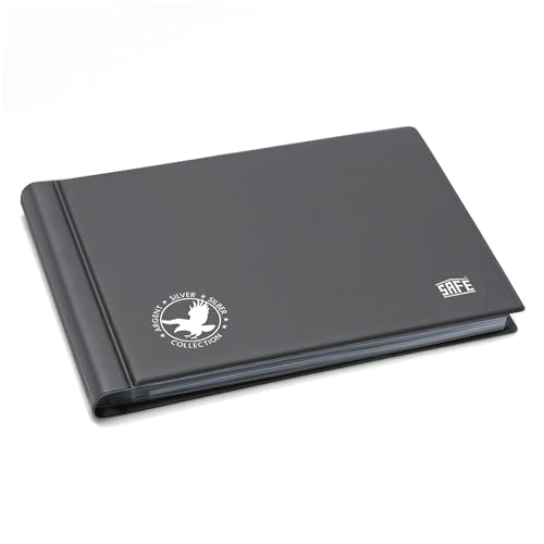 Safe 814 album monete 72 scomparti 50x50 mm blu