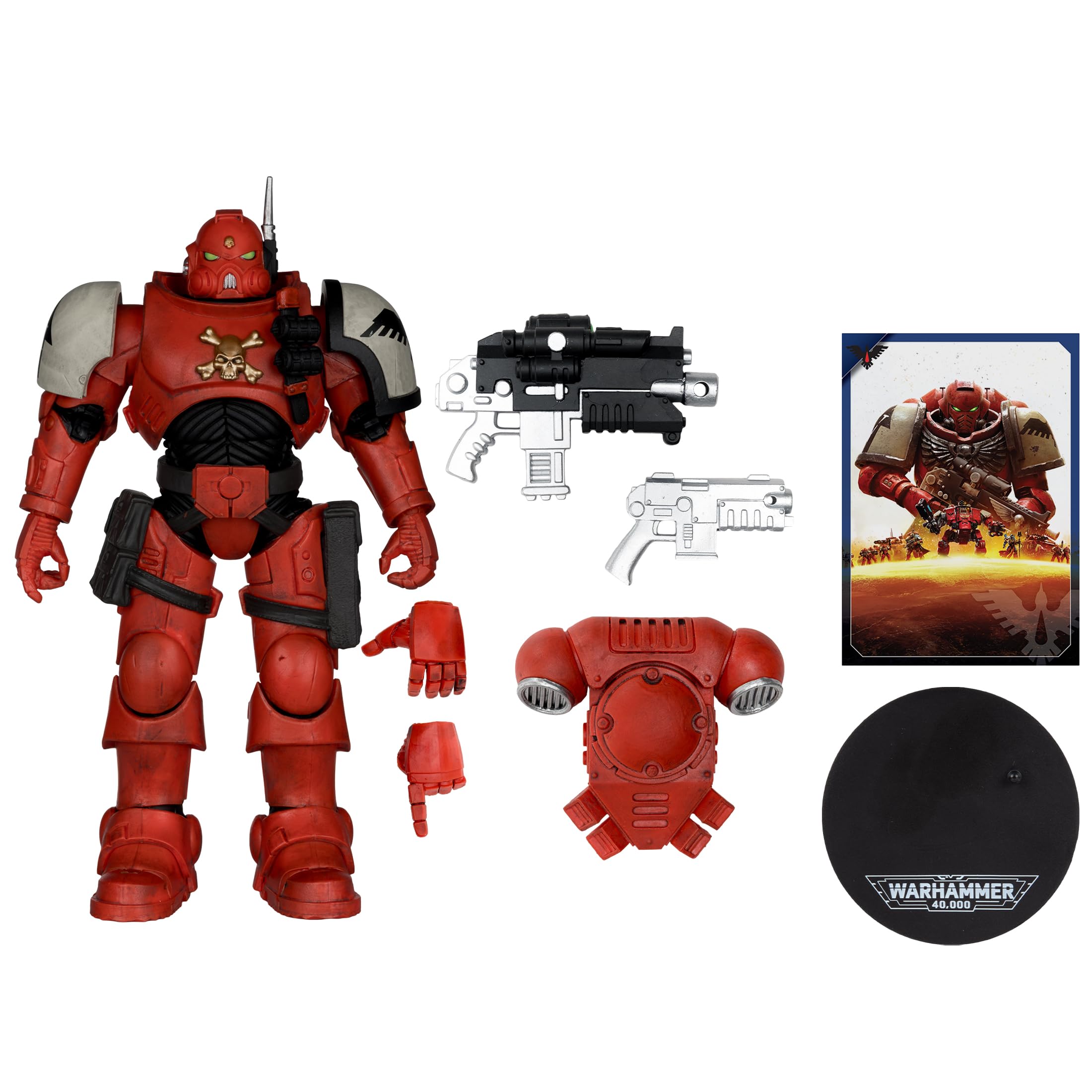 McFarlane Warhammer 40.000 Infiltrator Blood Ravens action figure 20cm