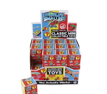 Arcade Story Giochi World’s Smallest Serie 3 Mini Giocattolo +6