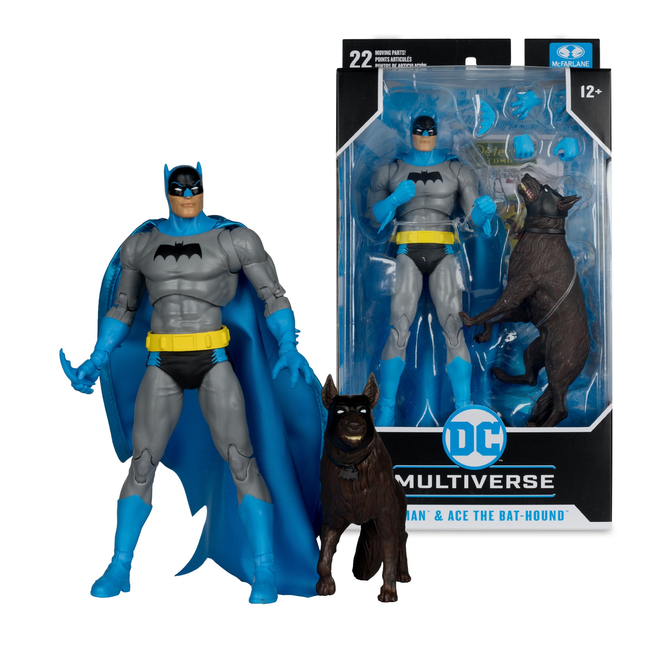 McFarlane DC Multiverse Batman & Ace Bat-Hound 17,8 cm