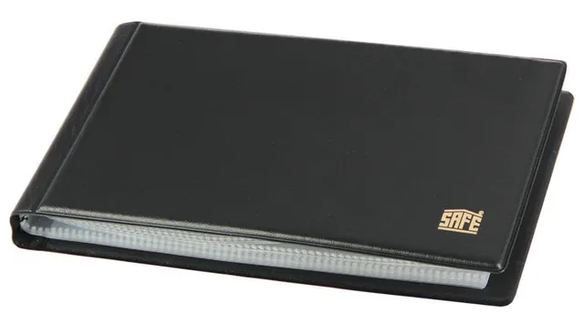 SAFE 6003 Album Cartoline 40 Pezzi 110x155 mm Nero