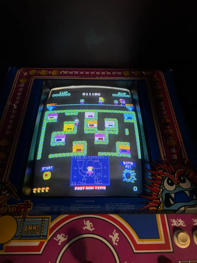 Arcade Story Arcade Blue Print cabinato verticale Project 300