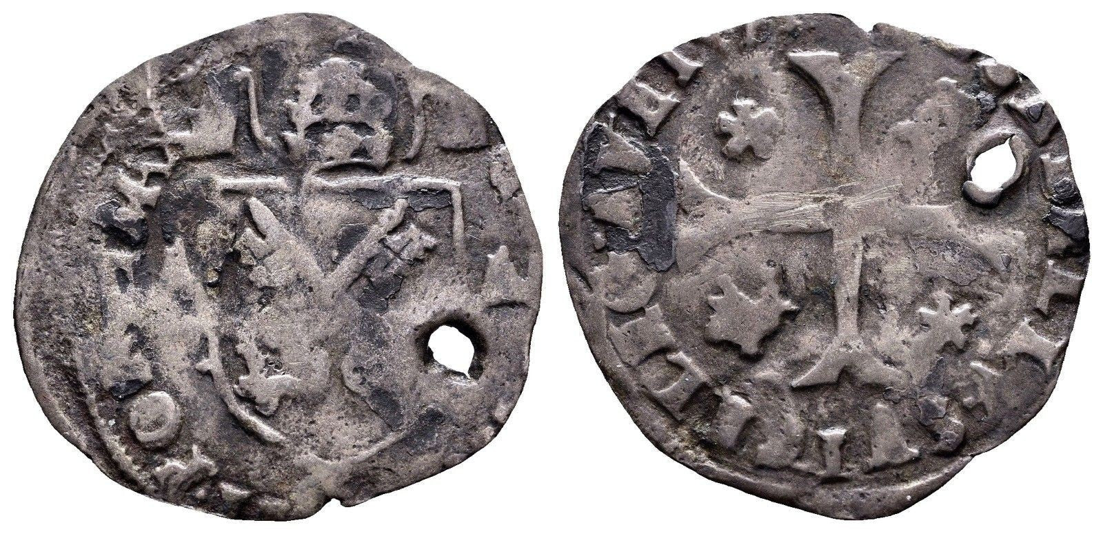TS Collezionismo Numismatica Clemente VIII dozzina Avignone rara