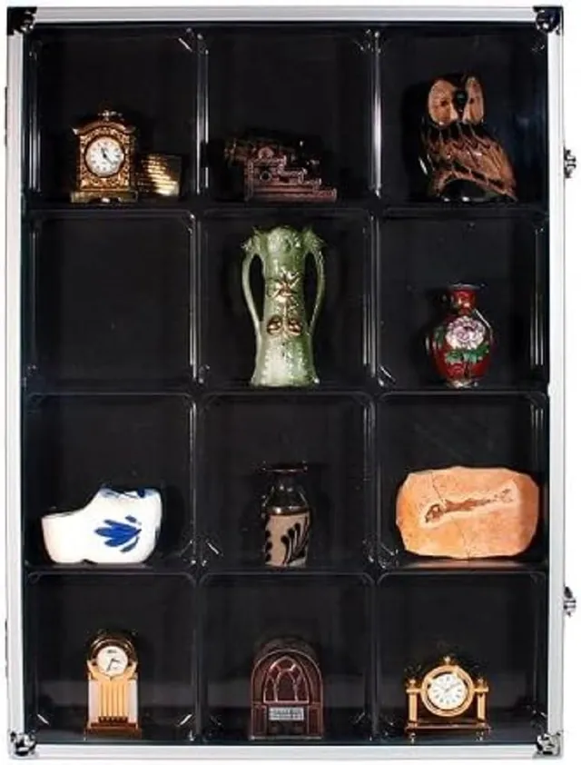 Safe Vitrinen vetrina 12 scomparti 395x300x45 mm collezione