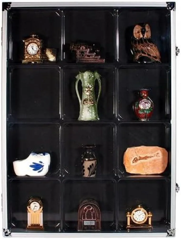 Safe Vitrinen vetrina 12 scomparti 395x300x45 mm collezione