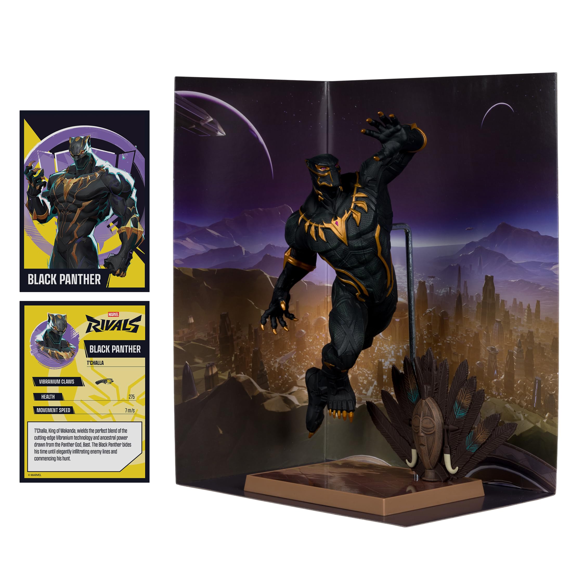 McFarlane Marvel Rivals Black Panther action figure 30 cm