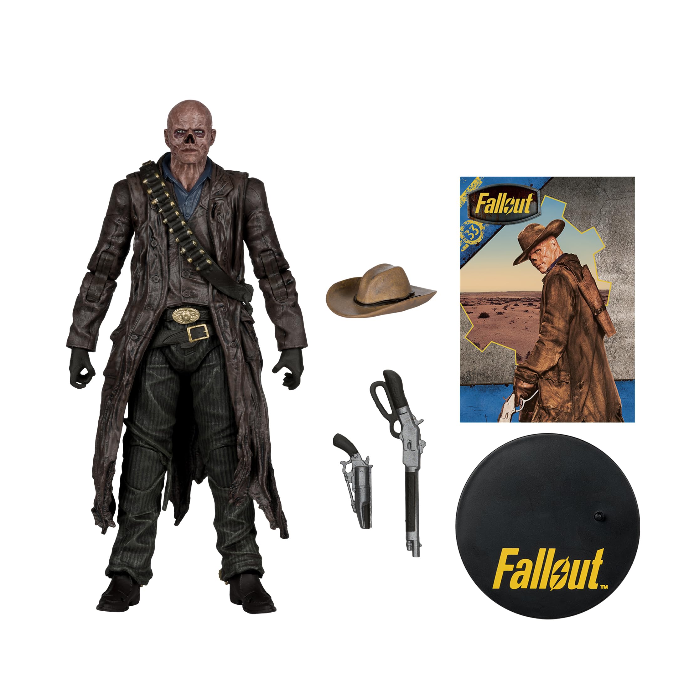 McFarlane Fallout The Ghoul figure Deluxe 17,8 cm con base