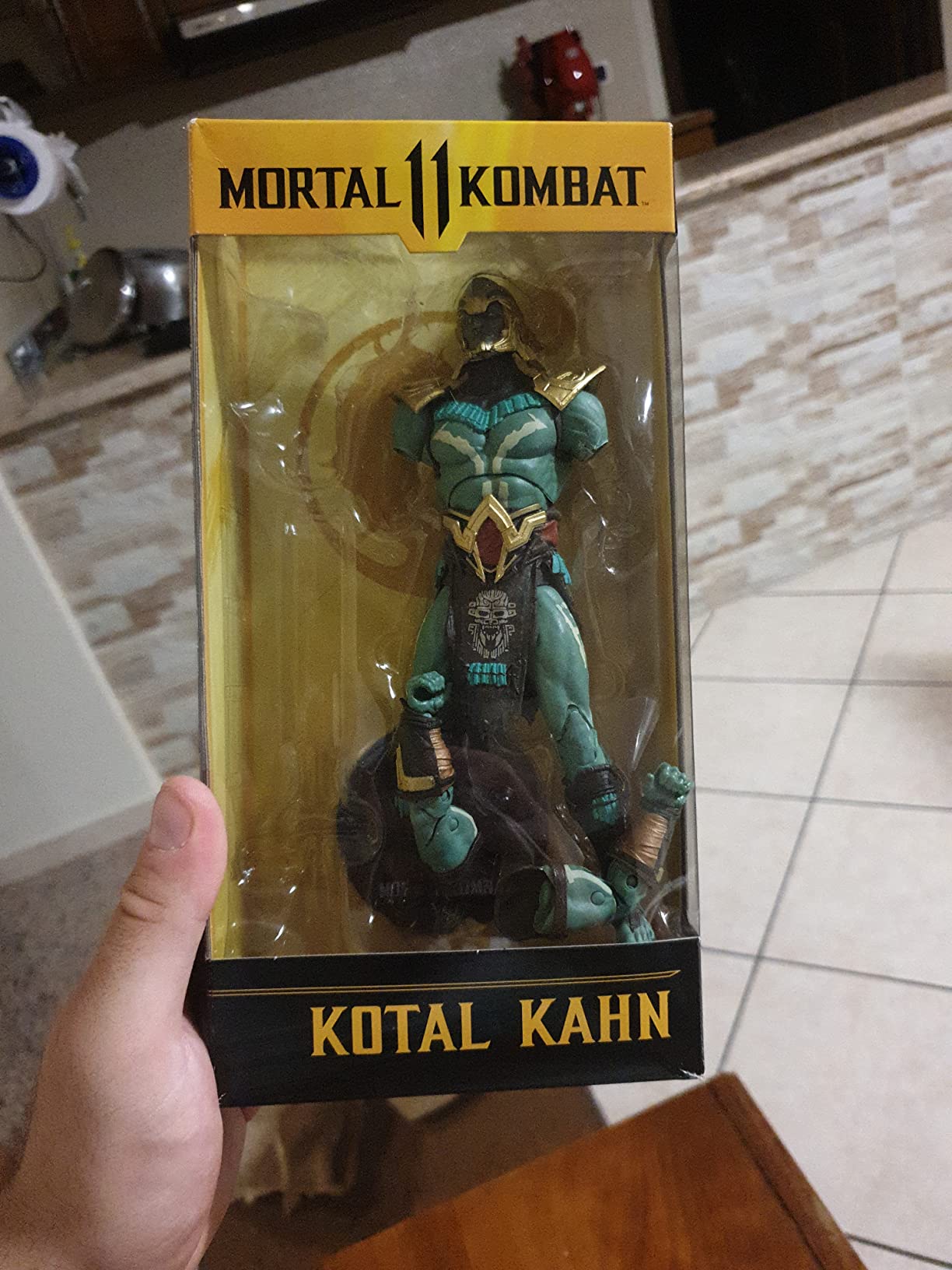 McFarlane Mortal Kombat Kotal Kahn Cutter Action Figure 18cm
