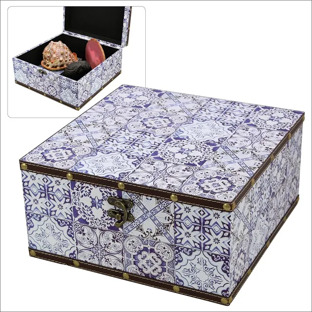 SAFE Sammelboxen scrigno tesoro legno grande motivo moresco