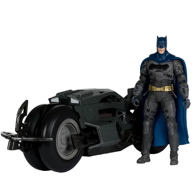 McFarlane DC Multiverse Batman Batcycle action figure Flash 7" 2pk