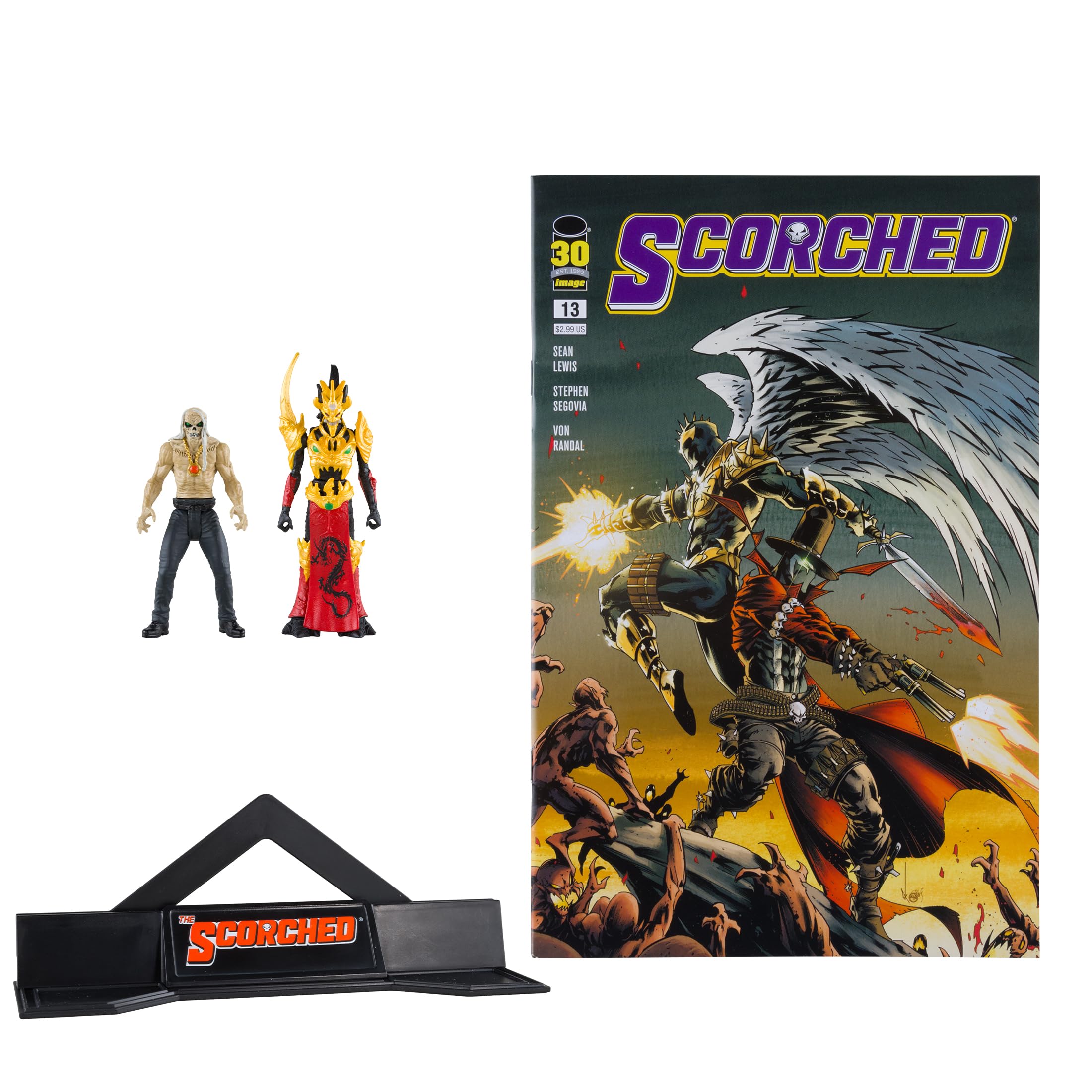 McFarlane Page Punchers Freak Mandarin Spawn action figure 7,6 cm 2-pack
