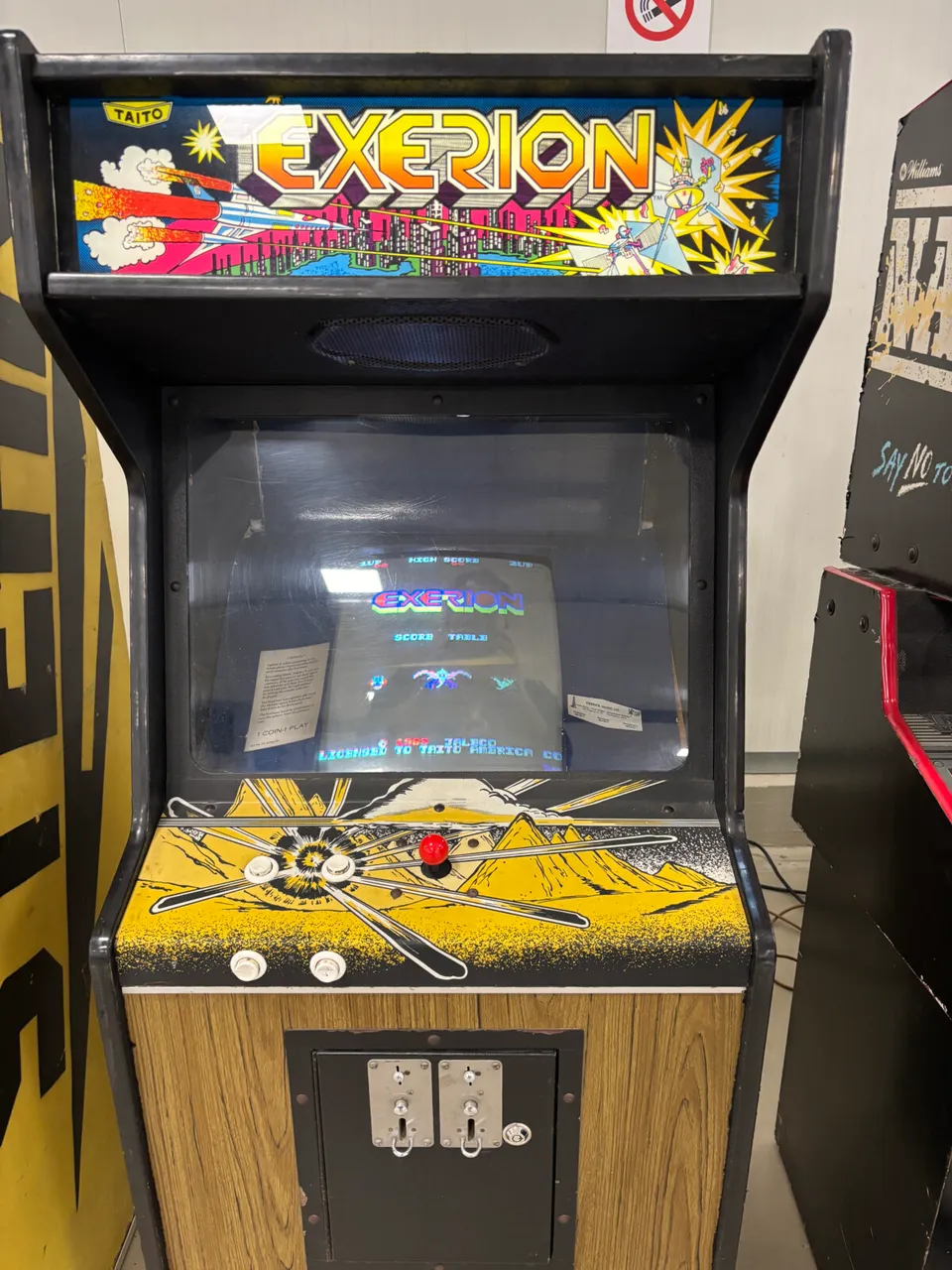 Arcade Story Exerion sparatutto verticale Jaleco 1983