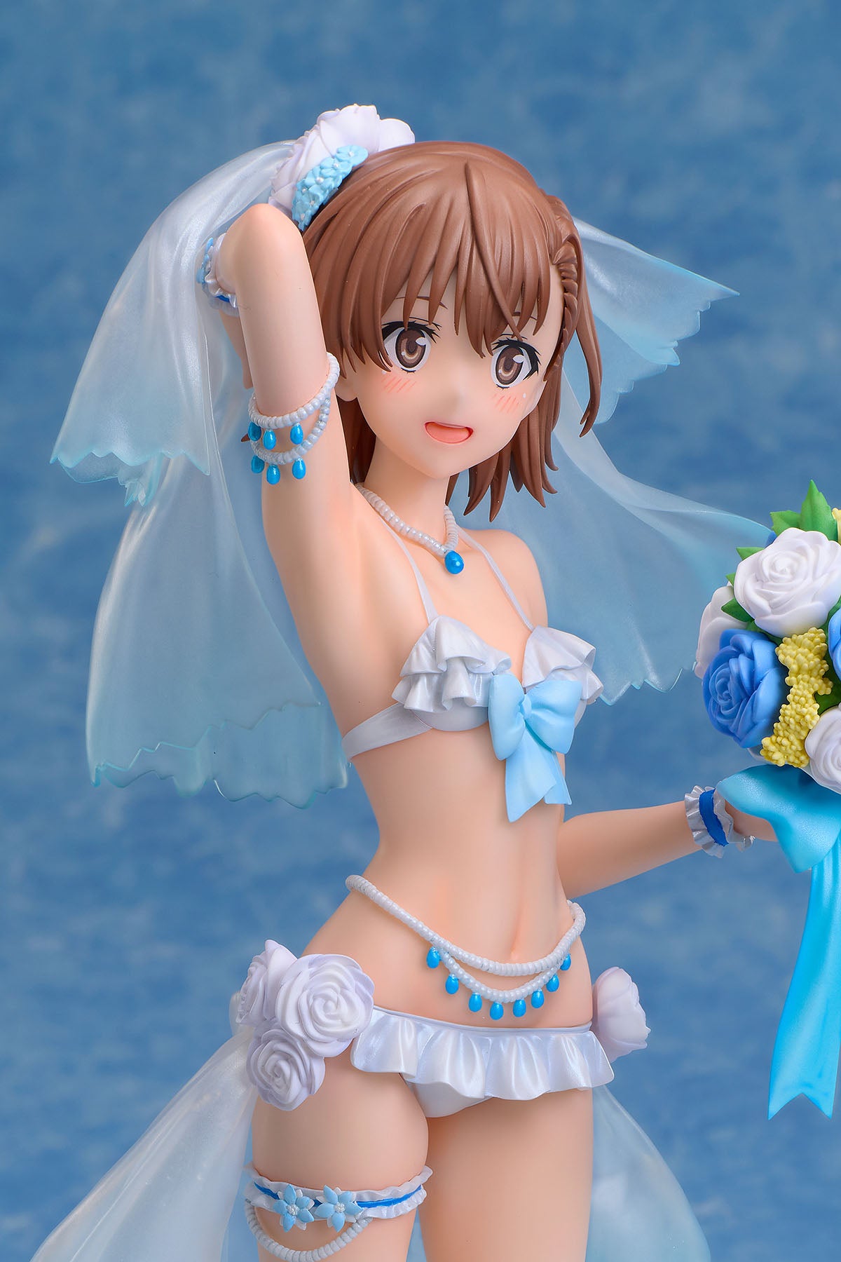 A Dimension Misaka Mikoto Wedding Swimsuit 1/7 figure 24,5 cm PVC