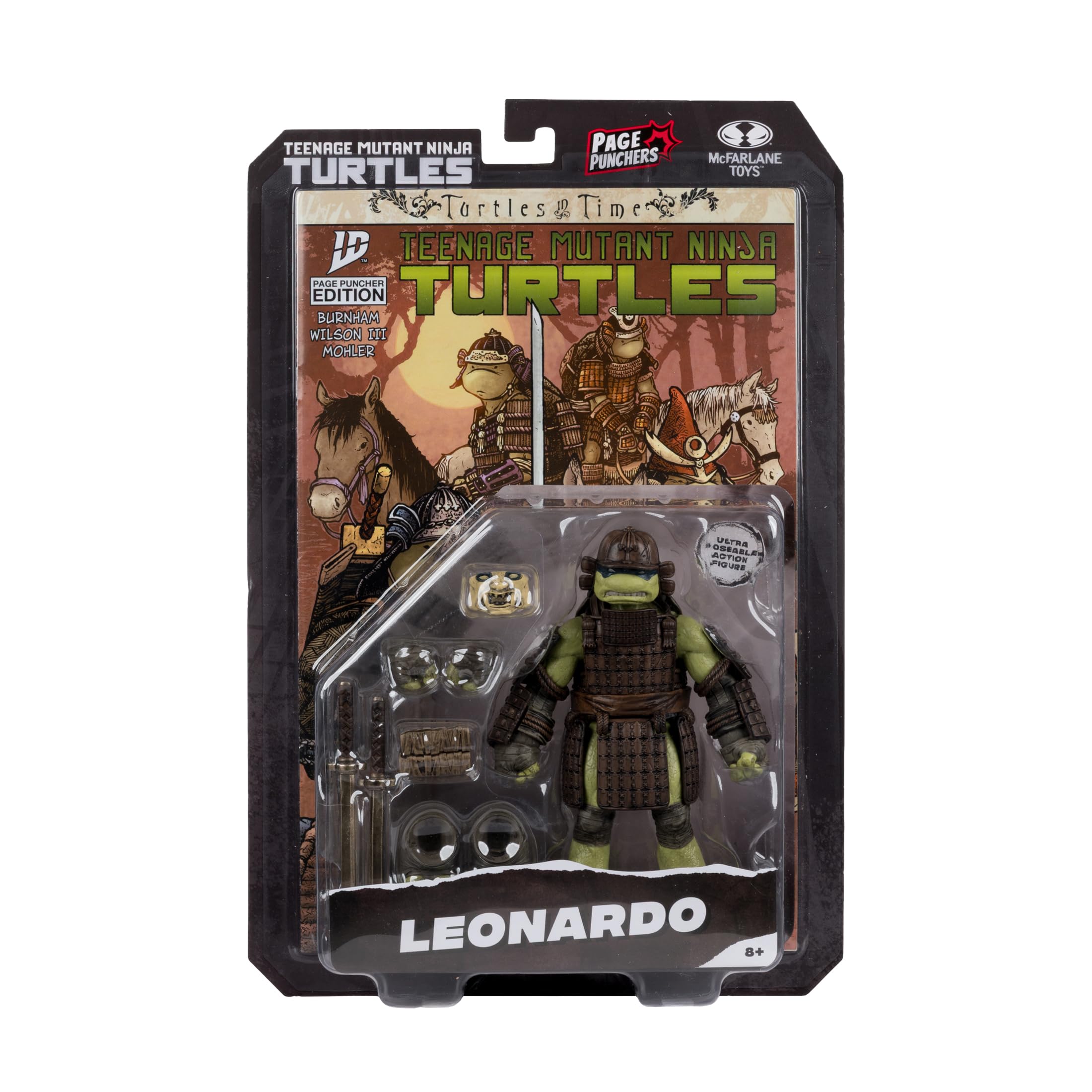 McFarlane Page Punchers Leonardo action figure 13 cm Turtles in Time