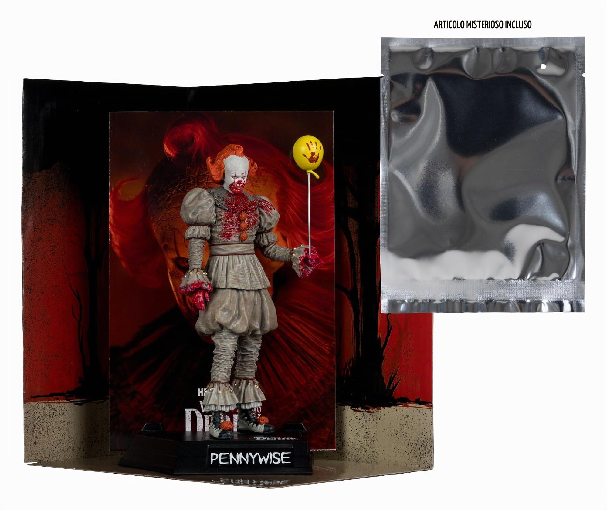 McFarlane Movie Maniacs Pennywise Bloody 16 cm
