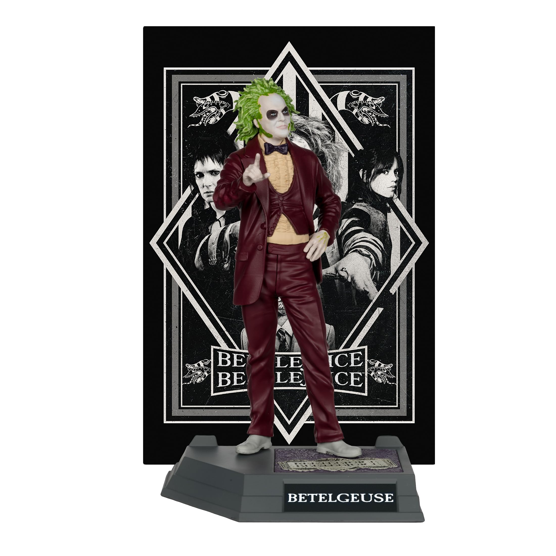 McFarlane Movie Maniacs Beetlejuice Beetlejuice figura 15,2 cm