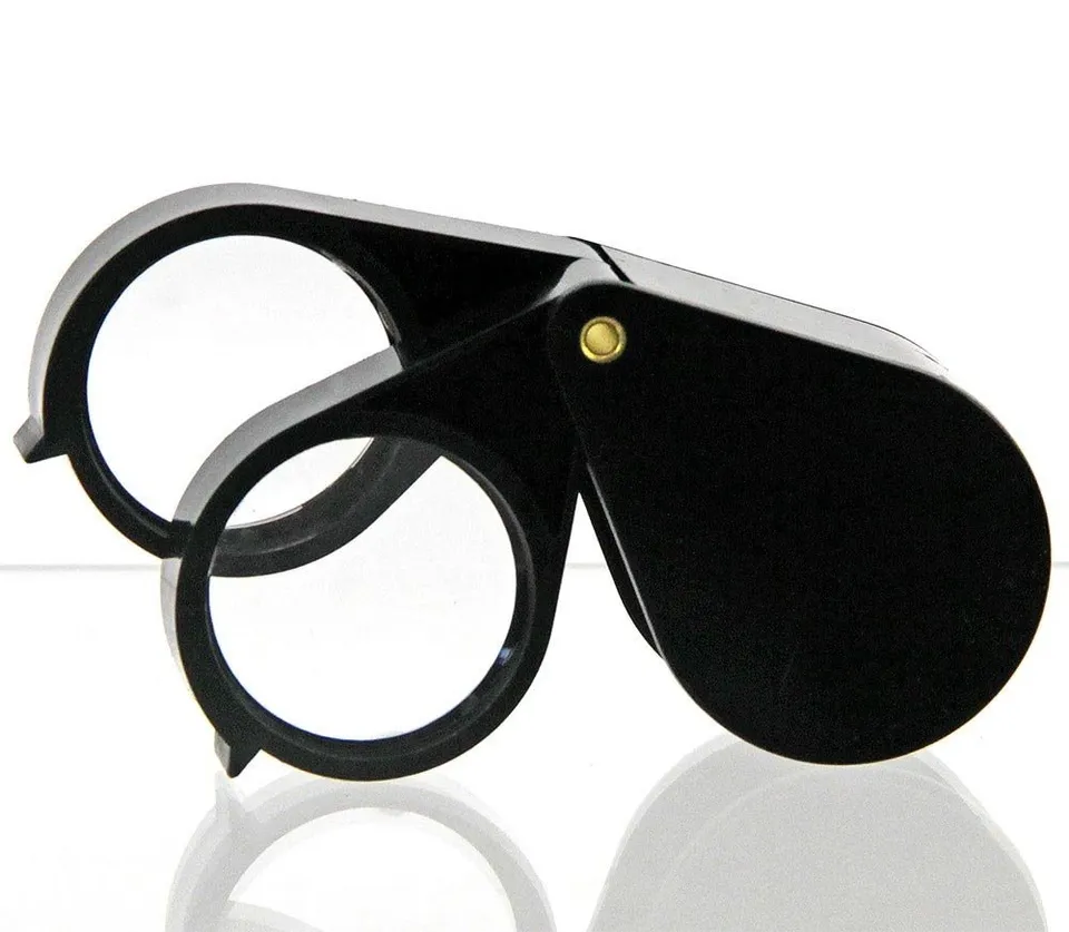 Safe 9849 Lente Pieghevole 8x 10x 18x per Monete
