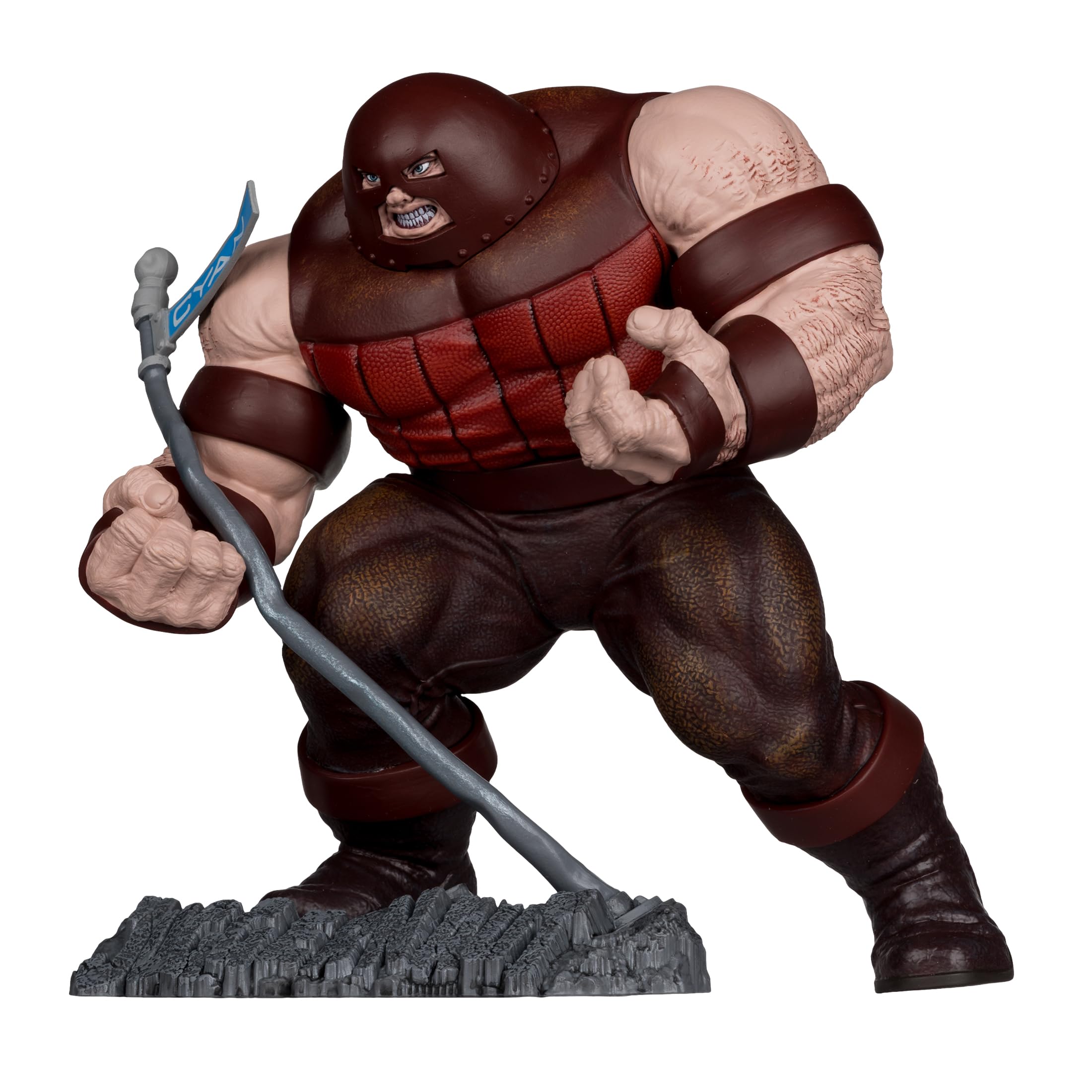 McFarlane Marvel Juggernaut 1:10 action figure Gold Label con scena