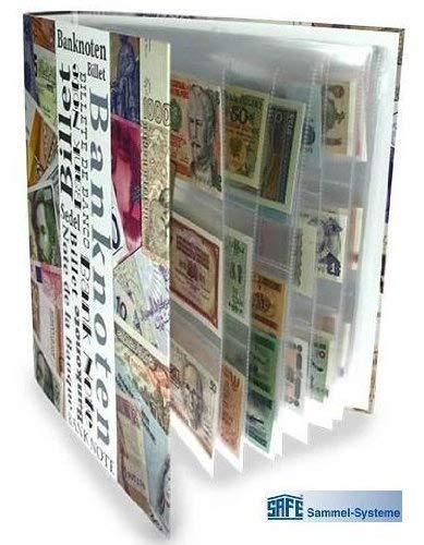 Safe Group Banknoten Alben 7921 Album Banconote Rosso Vinaccia
