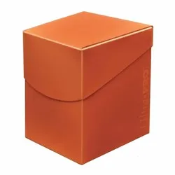 TS Collezionismo Accessori TCG Deck Box Eclipse Pro 100+ Arancione