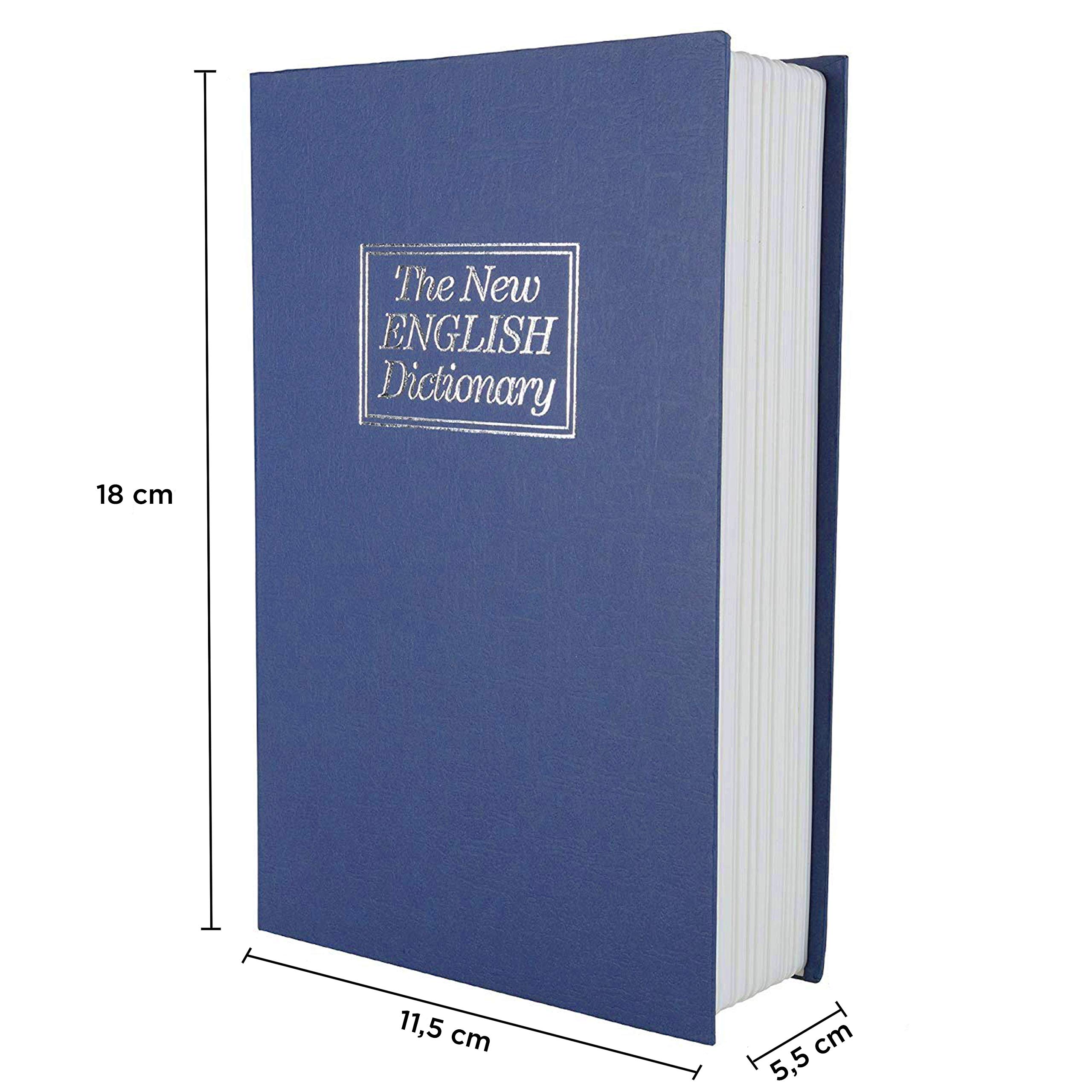 Safe The New English Dictionary cassaforte a libro con combinazione