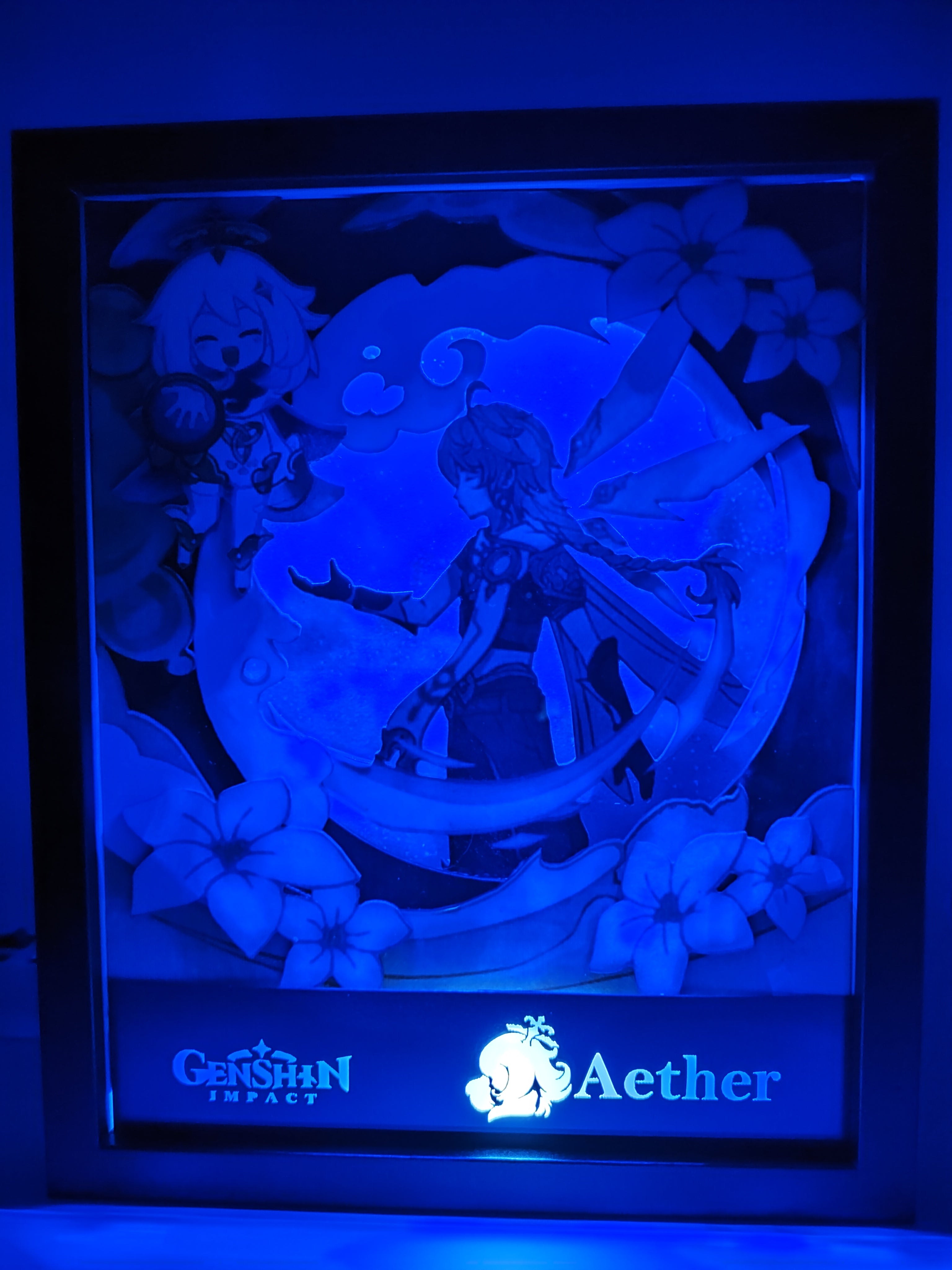 L'Atelier di Zelda Mondi di Luce Aether lightbox Genshin stellato