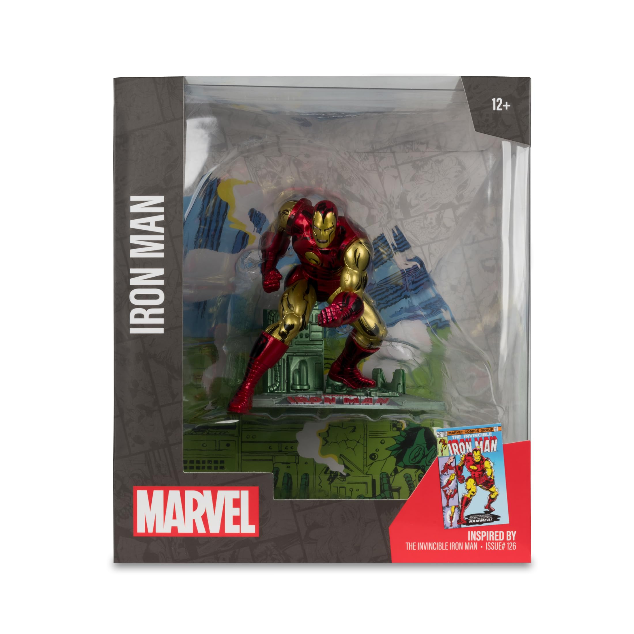 McFarlane Marvel Iron Man 1:10 statua Invincible #126