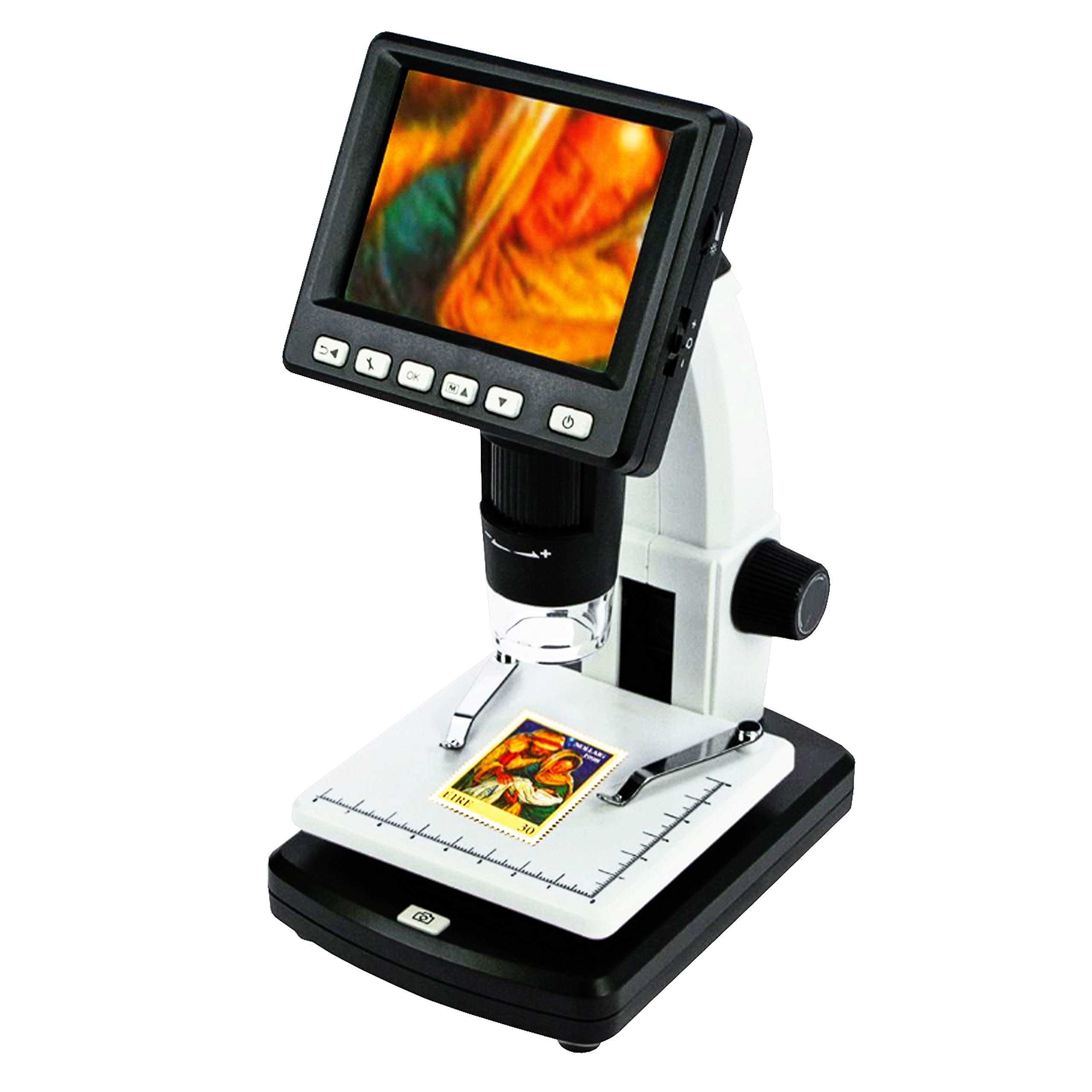 Safe 9755 Microscopio Digitale LCD 10-500x 8 LED
