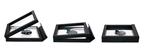 Safe Limbo cornice galleggiante 3D nera quadro magnetico