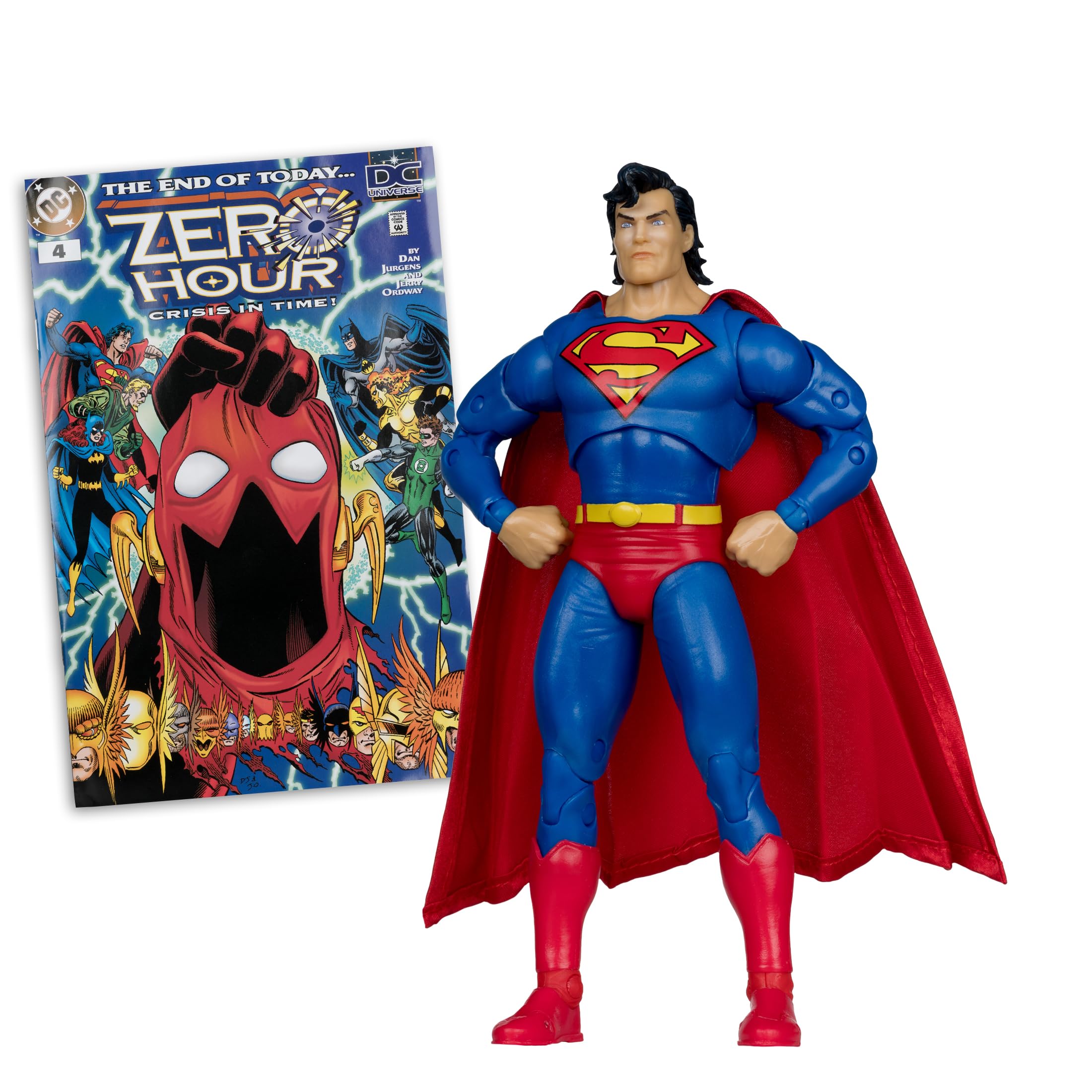 McFarlane Page Punchers Superman Zero Hour figure 17,8 cm fumetto