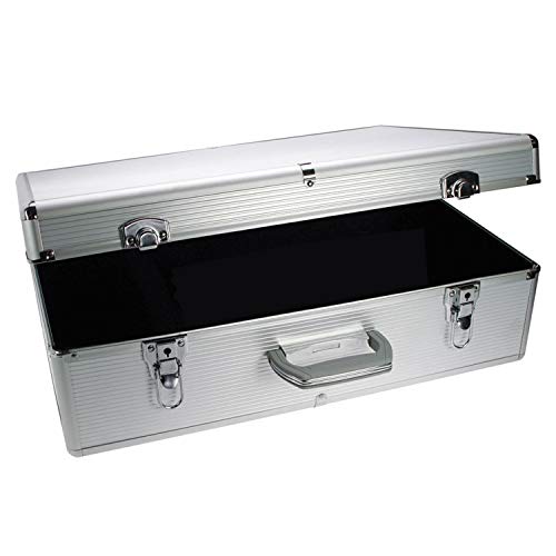Safe 214 valigetta alluminio 144 CD DVD con serratura