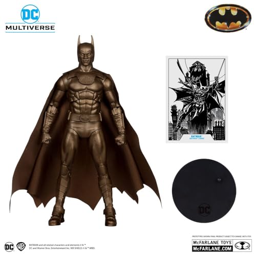 McFarlane DC Multiverse Batman 1989 action figure 18 cm Platinum