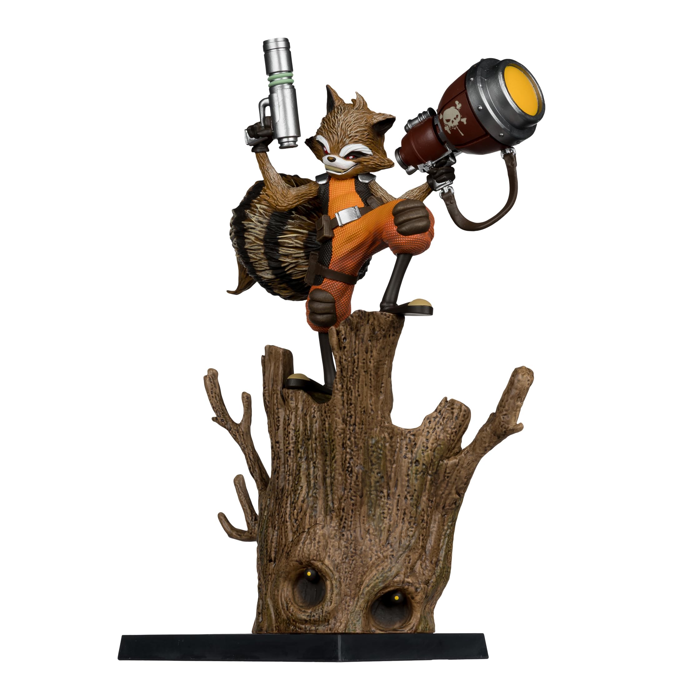 McFarlane Marvel Rocket Raccoon statua 1:6 con fumetto