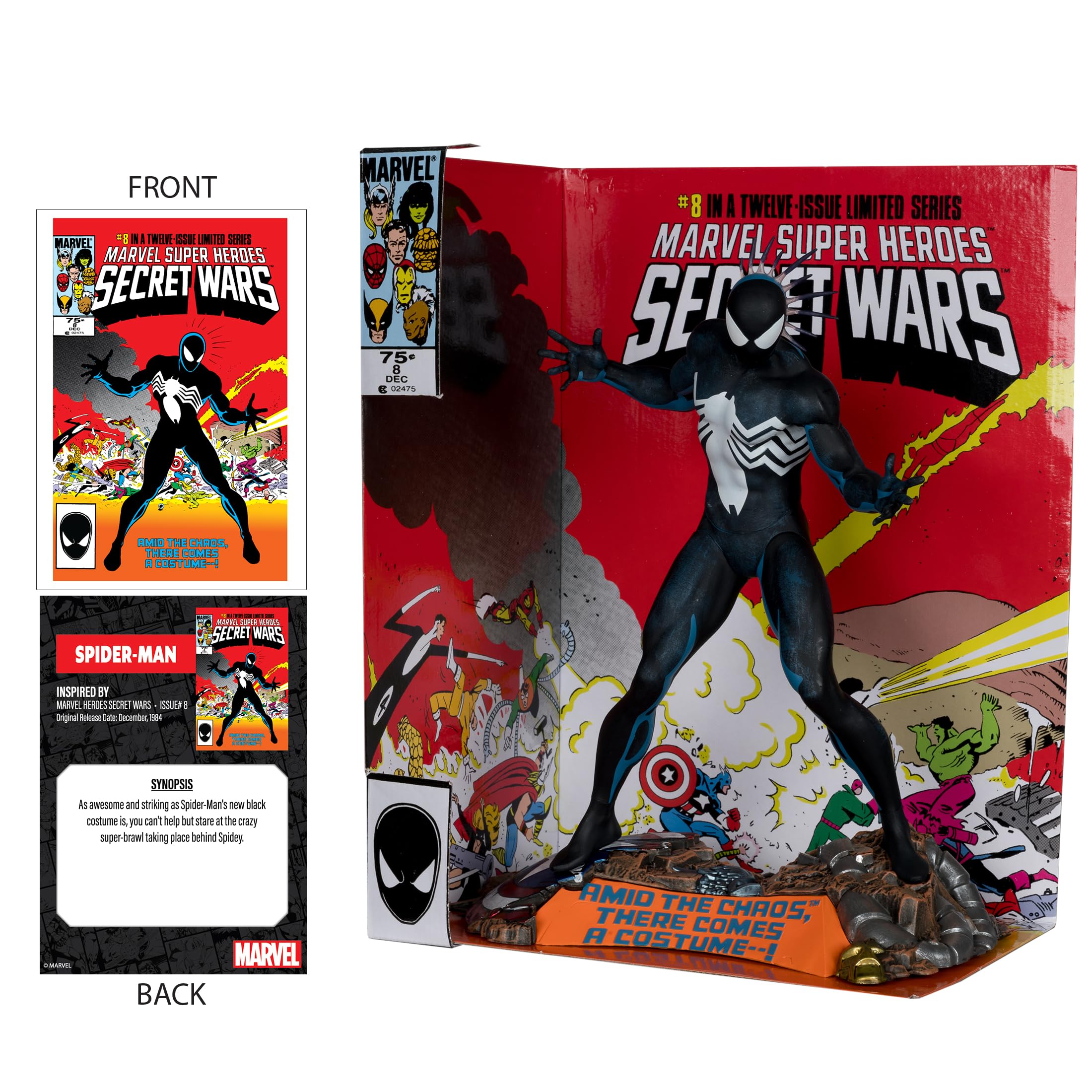 McFarlane Marvel Spider-Man Secret Wars statua 1:6 27 cm