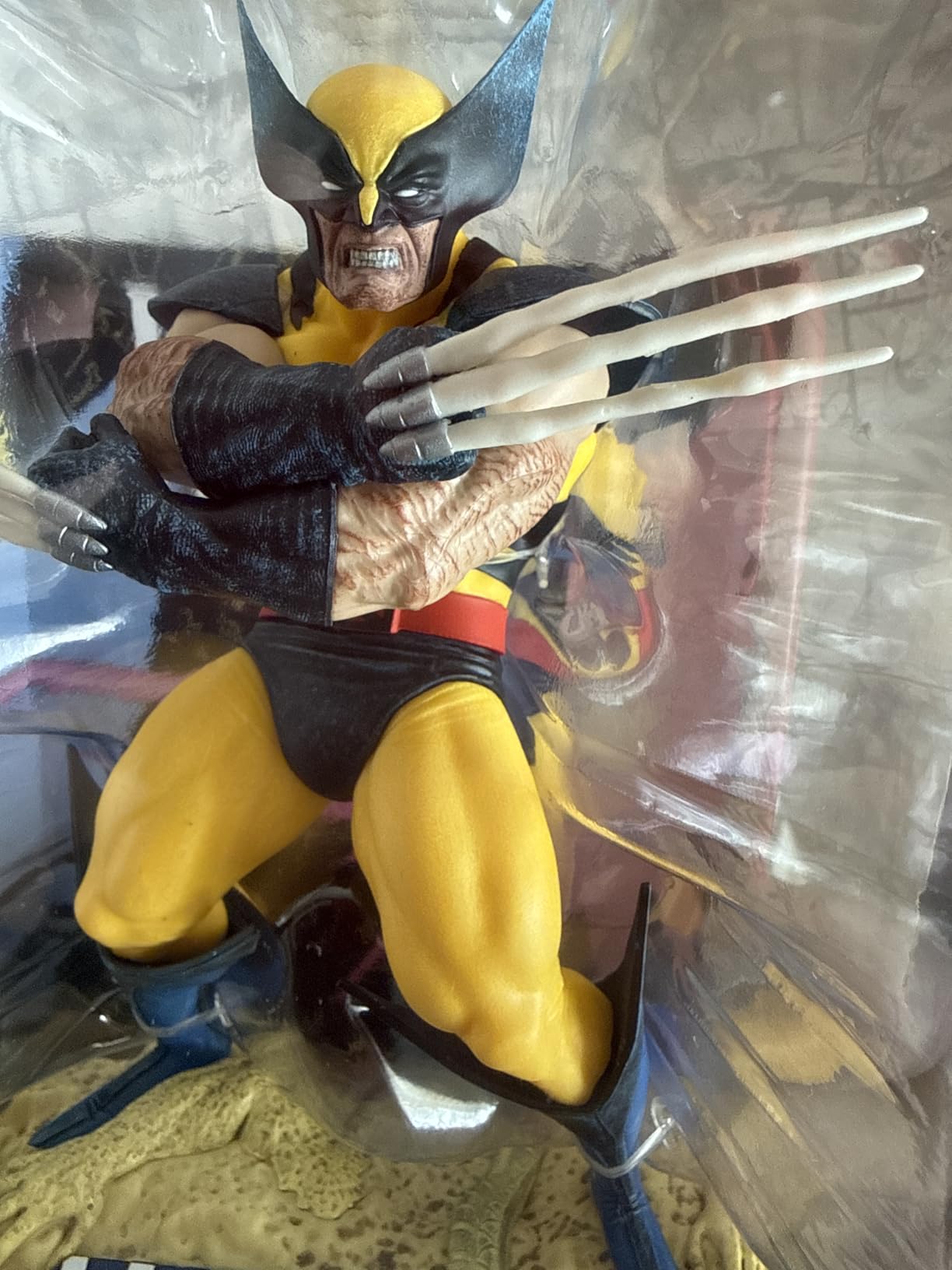 McFarlane Marvel Wolverine #85 statua 1:10 con scena